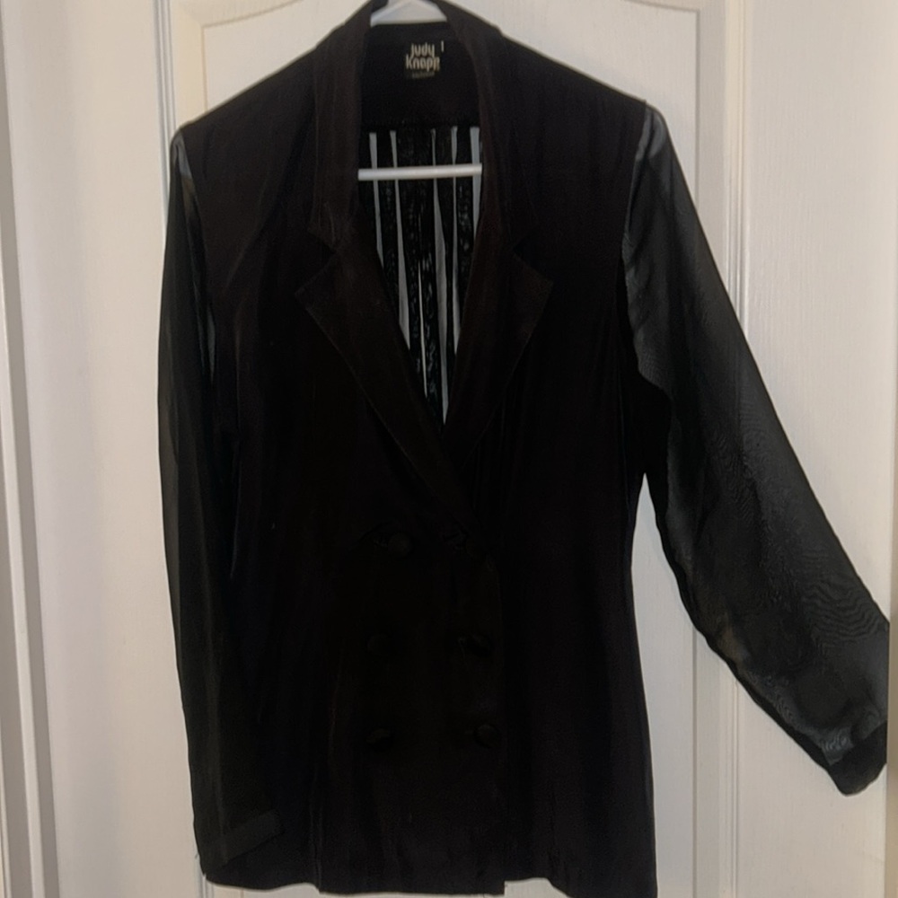 WOMANS LING DOUBLE BREASTED JACKET